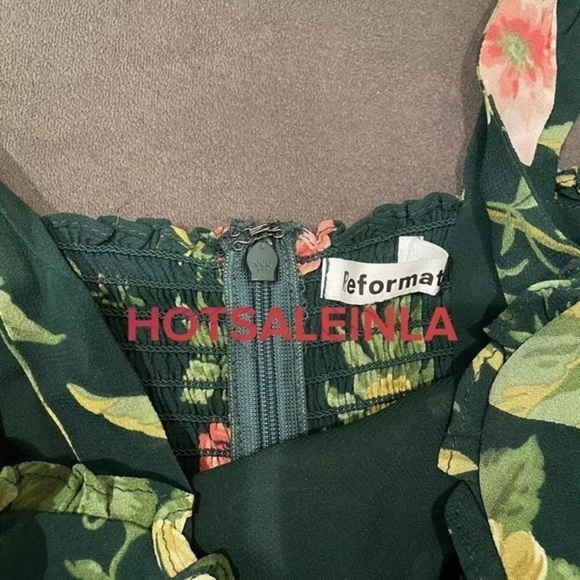 Reformation Christine Dress in Belvedere *NEW* - Picture 5 of 6